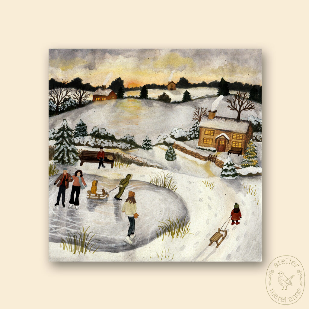 Winterkaart 'Januari'