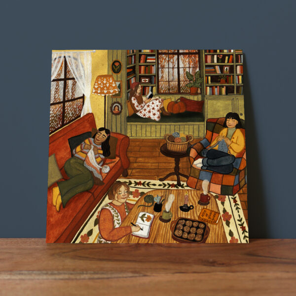 Herfstkaart 'November' - Afbeelding 2