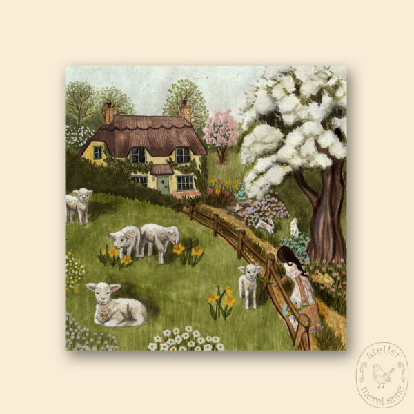 Lentekaart 'april'