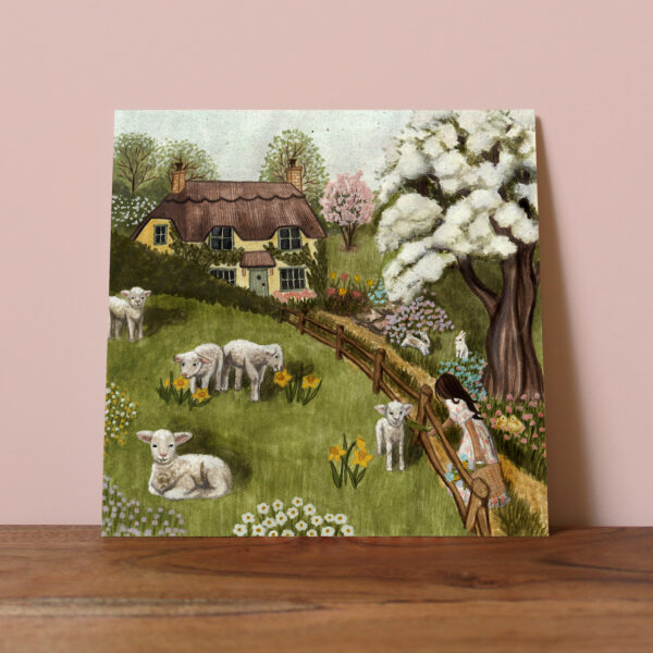 Lentekaart 'april' - Afbeelding 2