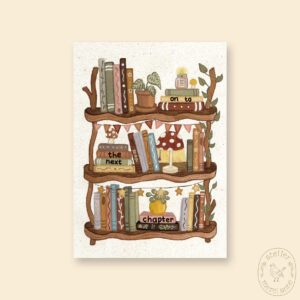 Kaart 'on to the next chapter' A6