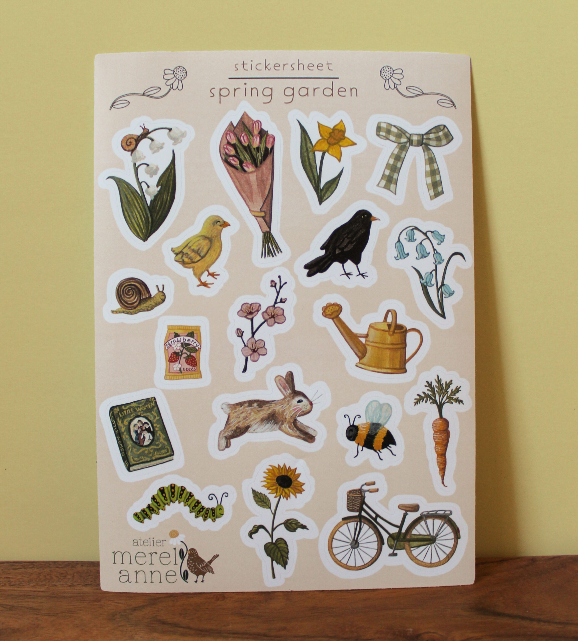 Seasonal stickersheets set 'spring, summer, autumn, winter' - Afbeelding 6